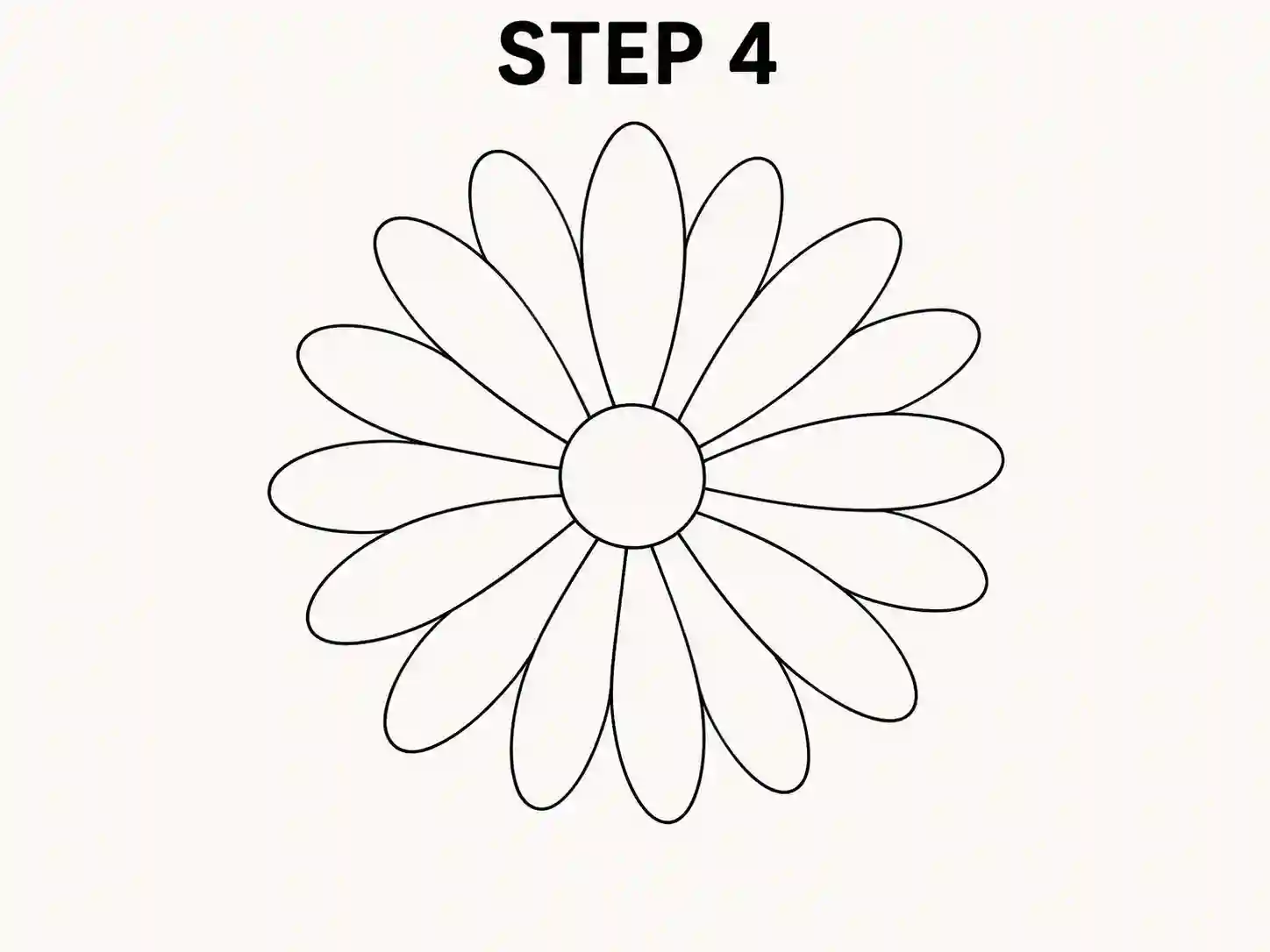 daisy easy drawing daisy flower drawing easy