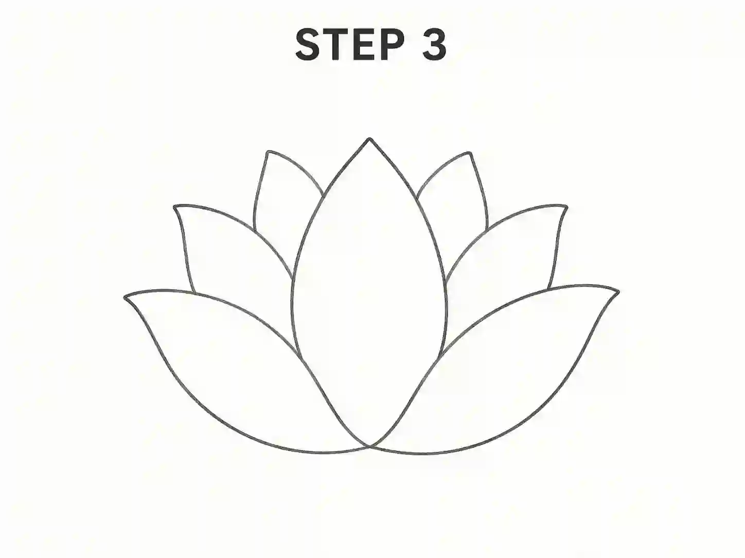 easy lotus flower drawing colour art lotus flower drawing colour