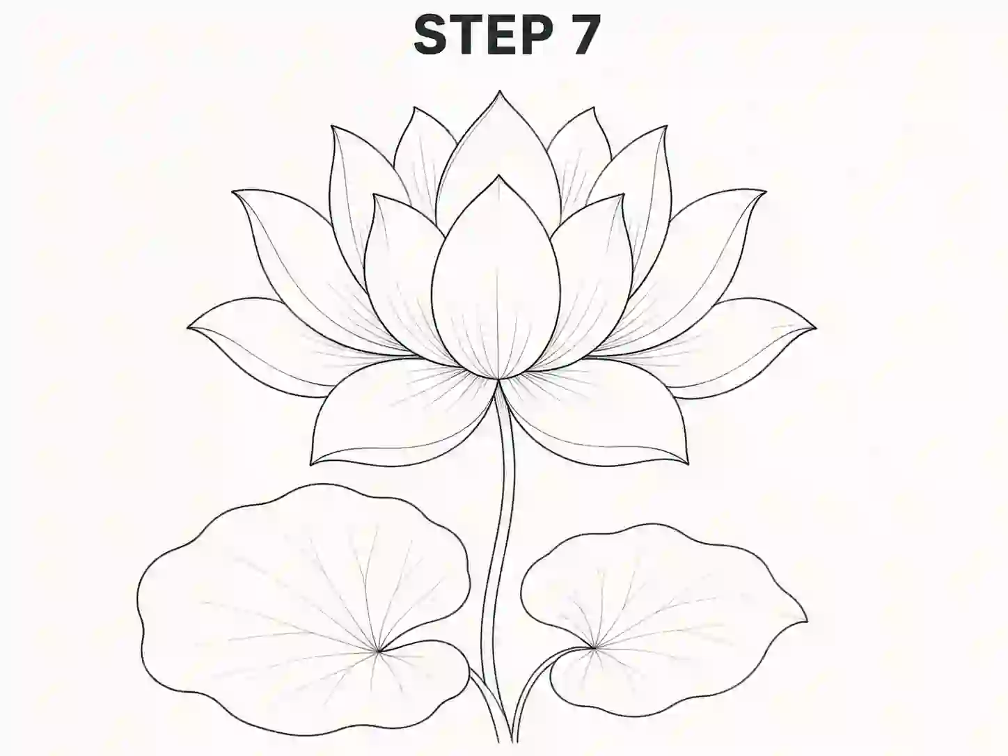 lotus flower drawing for kids lotus flower drawing easy